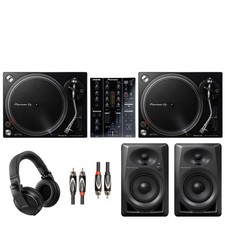 Pioneer DJ: Complete Turntable / Mixer Vinyl DJ Package - Intro DJ Package 