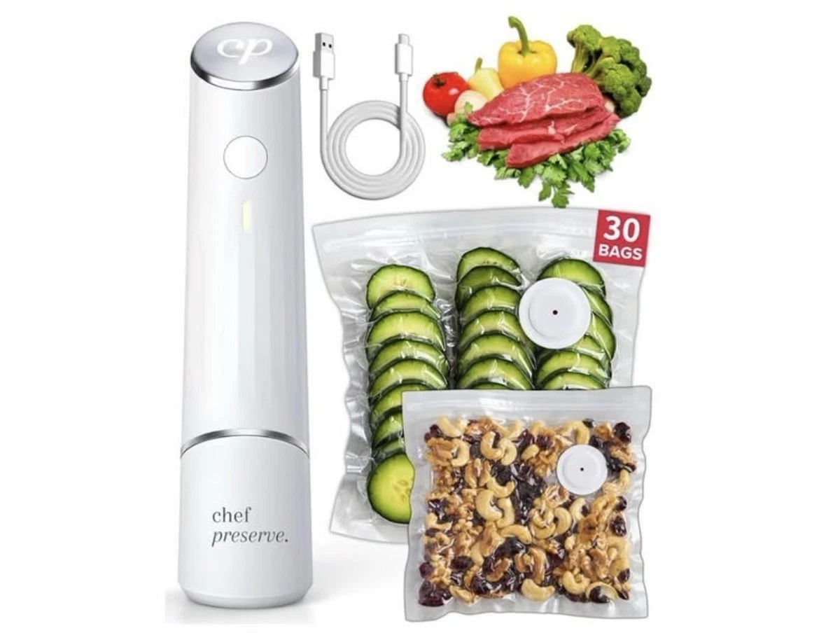 Chef Preserve Compact Vacuum Sealer for Food (Read Description)