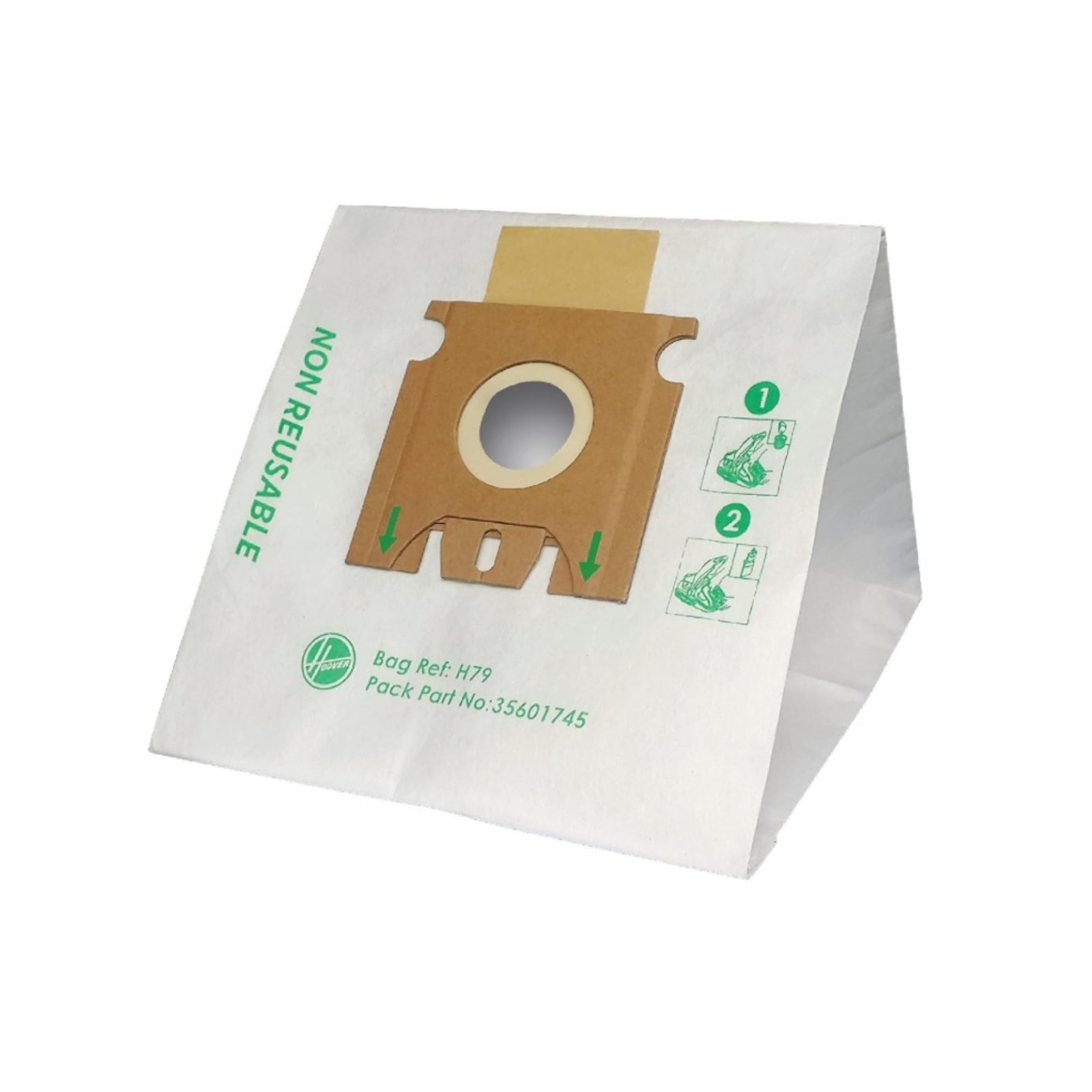 Sacs H79 pour aspirateurs traîneaux Power en microfibre résistante