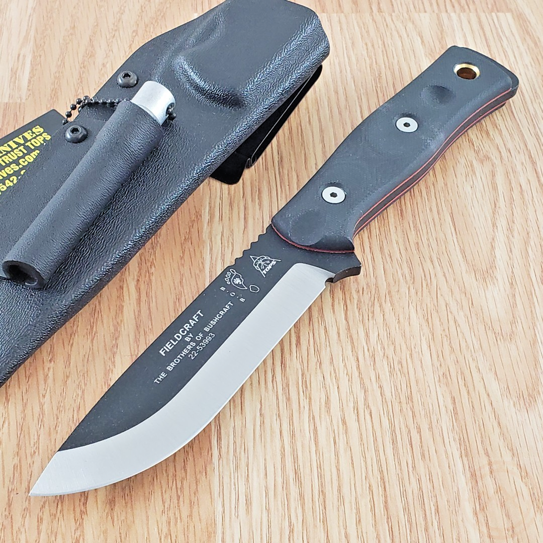 TOPS Fieldcraft BOB Hunter Fixed Knife 4.62