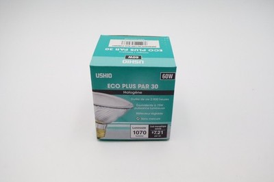 Ushio Eco Plus PAR30 60W Halogen Flood Light Bulb 120V 1070 Lumens NEW