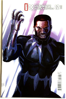 ULTIMATE BLACK PANTHER #12 STEPHANIE HANS 1:25 VARIANT 2025 MARVEL COMICS NM
