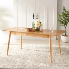 Home Collection Kay Natural Brown Extension Dining Table