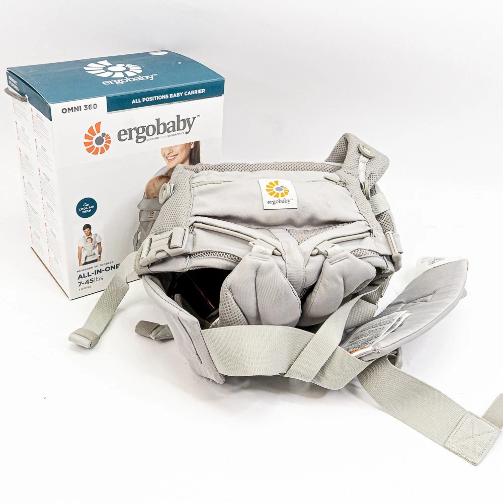 Ergobaby Omni Classic Baby Carrier Pearl Gray – All Carry Positions