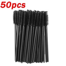 Black Eyebrow Perm Makeup Brush Disposable Eyelash Extension Brow Comb Professio
