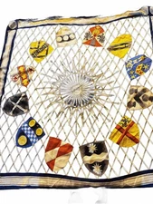 Smithsonian Silk Scarf – Heraldic Shield Reproduction