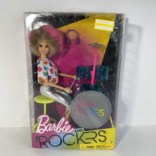 Barbie And The Rockers Drummer Doll New SEE PICS 2017 Mattel - Picture 1 of 11