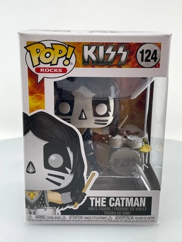 Funko POP! Rocks KISS The Catman #124 Vinyl Figure NOT MINT