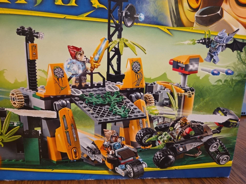 LEGO LEGENDS OF CHIMA: Base Outland de Lavertus (70134) Nuevo, Sellado de Fábrica Foto 2 de 4