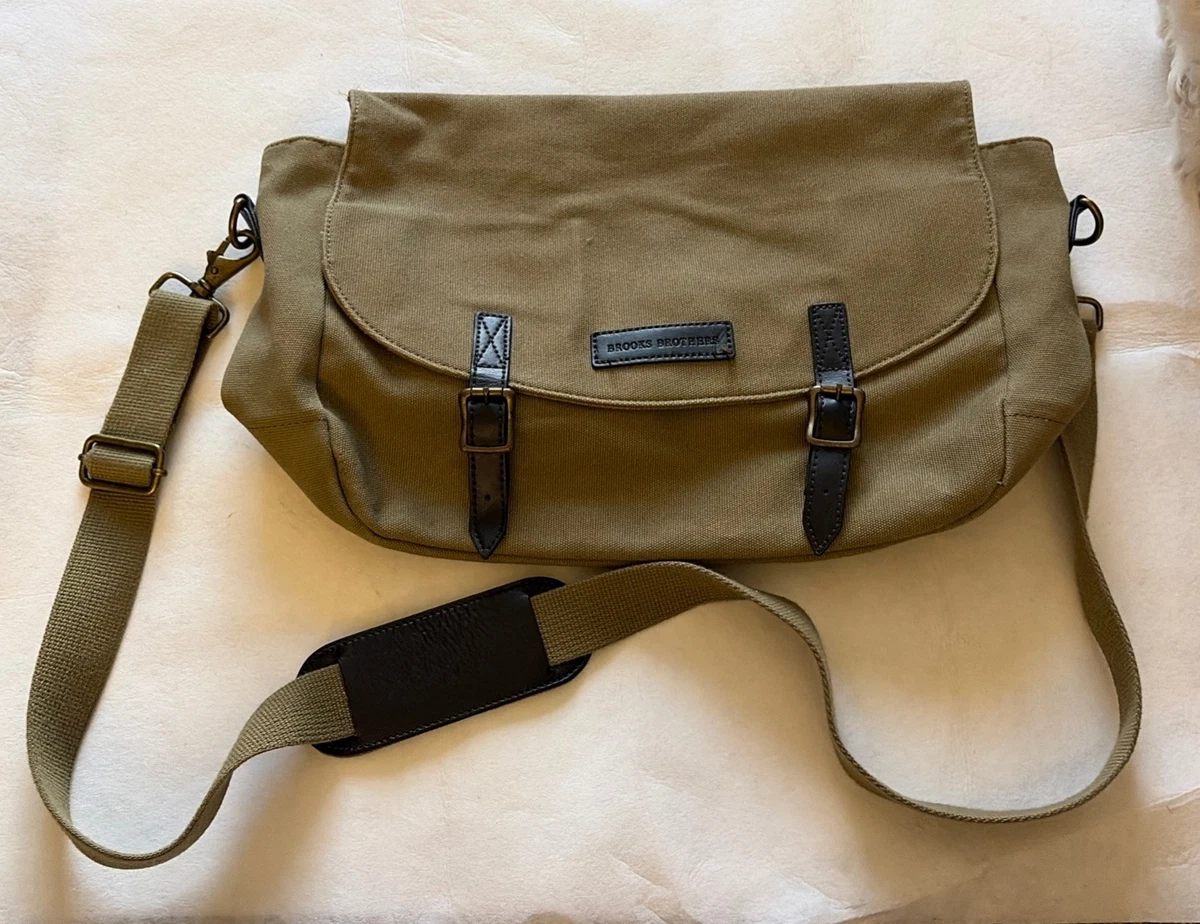 Brooks Brothers Men's Canvas Messenger Bags for sale | eBay