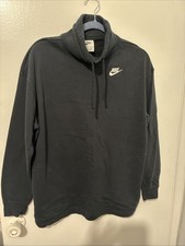 Nike Women's Sportswear Club Fleece Oversized Mock-Neck Sweatshirt XS- F88664
