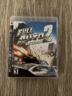 Full Auto 2: Battlelines (Sony PlayStation 3, PS3, 2006) Complete
