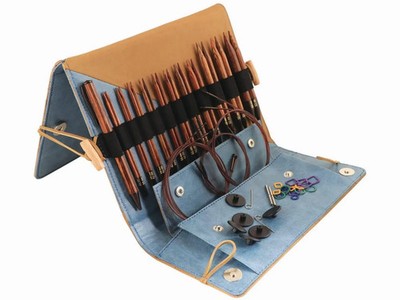 Japan NEW KnitPro Ginger Interchangeable Knitting Needles Deluxe Set 31281