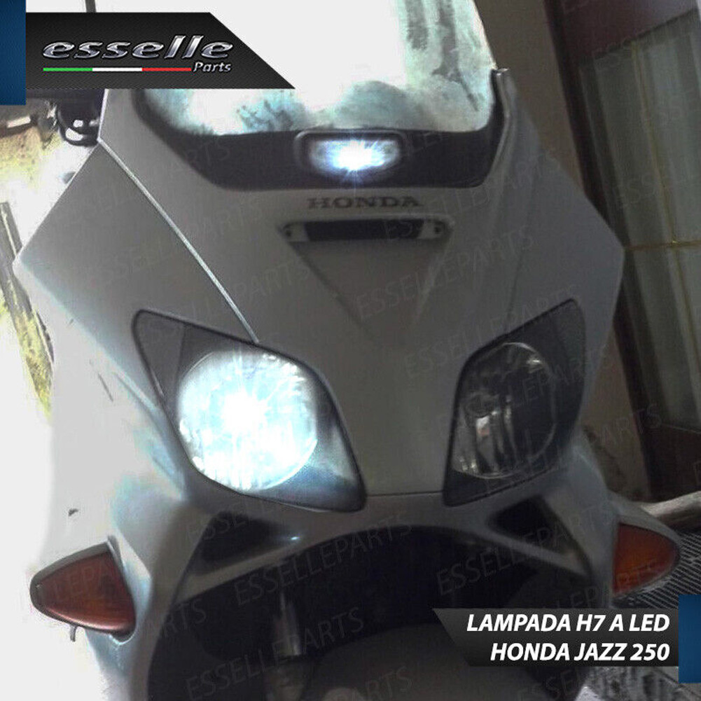 CONVERSIONE FARO LED PER HONDA JAZZ 250 ANABBAGLIANTE ABBAGLIANTE