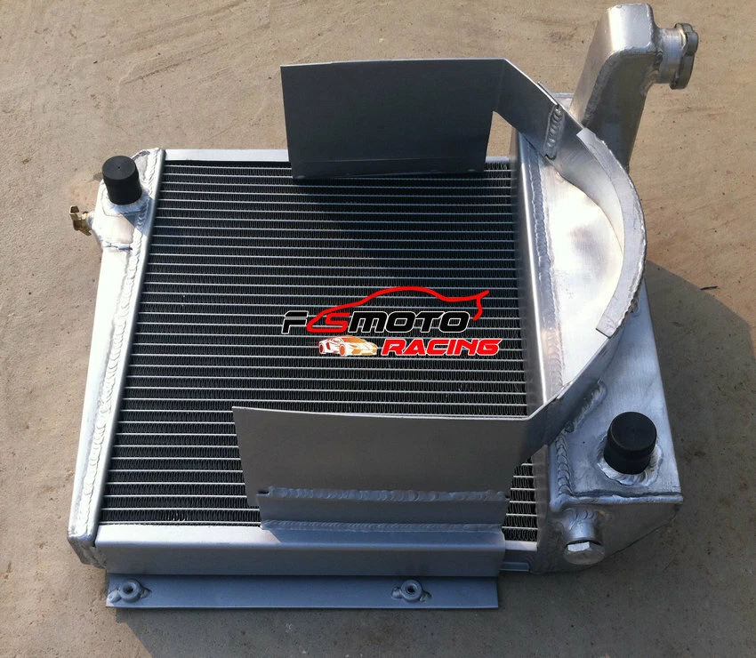 Radiador de aluminio para 1958-1967 AUSTIN HEALEY SPRITE/60-66 MG MIDGET 948-1098 MT Foto 2 de 4