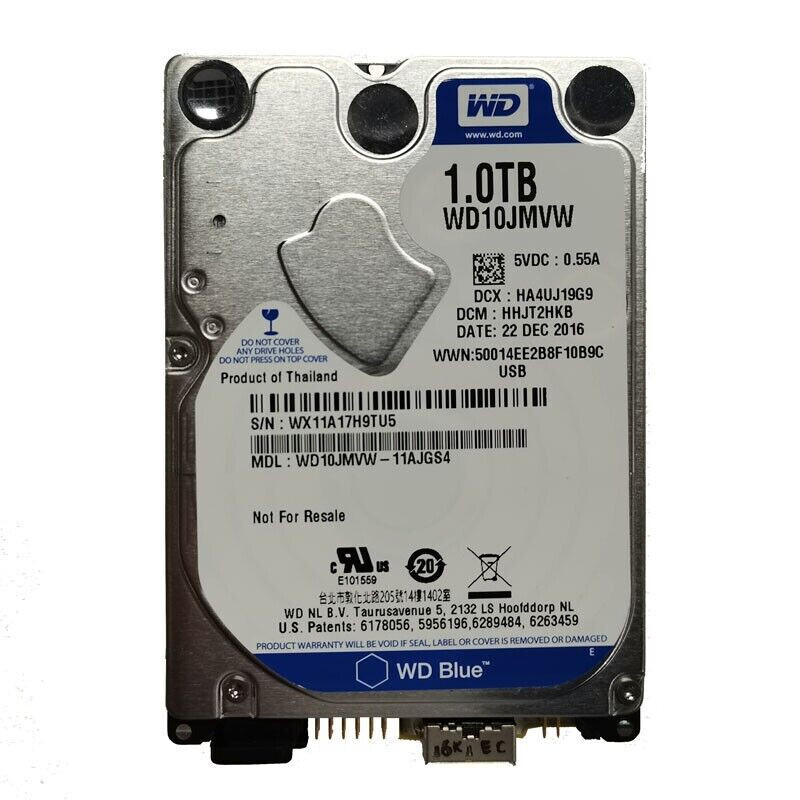 Western Digital 1TB WD10JMVW-11AJGS4 USB 3.0 Portable External HDD