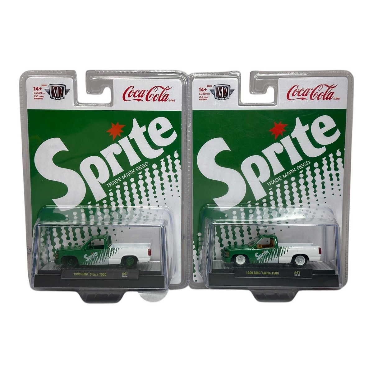 M2 Machines Sprite 1990 GMC Sierra 1500 Chase 1 Of 750 And Regular