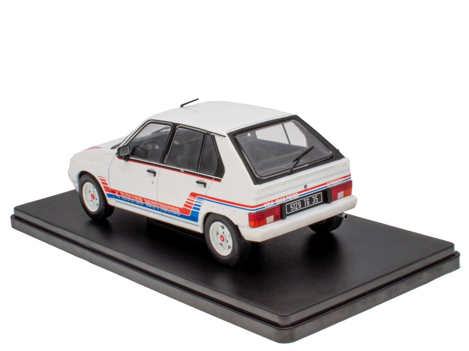 Miniature Voiture du rallye Monte Carlo 1987 N°161 - CITROËN Visa 1000 Pistes OTTOMOBILE OT909 Miniature Voiture du rallye Monte Carlo 1987 N°161 - CITROËN Visa 1000 Pistes OTTOMOBILE OT909