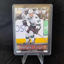 2013-14 Upper Deck Hockey #247 Matt Nieto YG RC