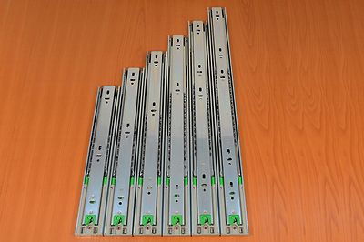 Paar Soft Close Vollauszug Teleskopschiene Schubladenschiene Schubladenschienen