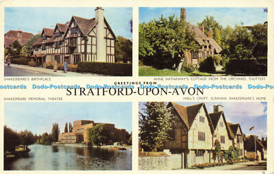 R586813 Grüße aus Stratford auf Avon Shakespeare Geburtsort Shakespeare Me
