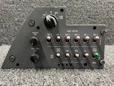 1852-1 (Alt: 6608406-1) Avtech Corp Pilot Audio Control Panel (28V)