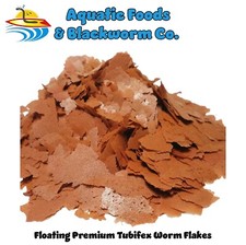 Tubifex Worm Premium Flakes, USA Made