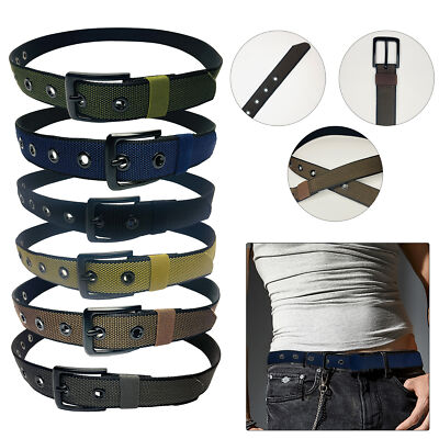 Einlochgürtel für Jeans und Hosen Hosen Unisex Herren Gurtband Gürtel