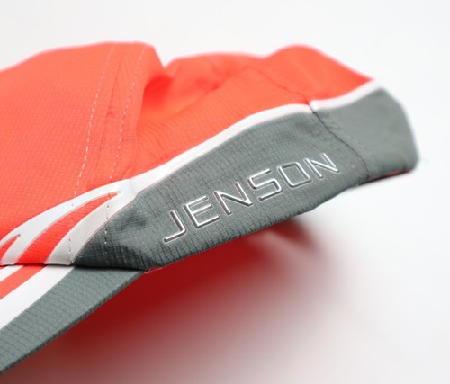 VODAFONE MCLAREN MERCEDES JENSON BUTTON VINTAGE RACING CAP HAT ORANGE FORMULA 1 - Picture 6 of 11