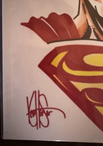Action Comics 1000. Full Sketch And Signed By Ken Heisler. (1/1)w/COA! DF. NICE! - Picture 2 of 4