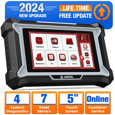 ANCEL DS100 OBD2 Scanner Engine/ABS/SRS/Transmission Diagnostic Tool & 7 Resets