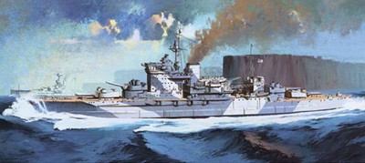 1/350 HMS Warspite Queen Elizabeth Class Battleship