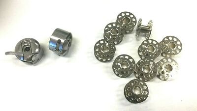2X Bobbin Case 15277Z (JO1313Z) + 10X  Bobbin 2518 for Oscillating Shuttle Hook 