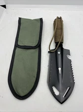 8-N- 1 Lightweight Backpacking Trowel Shovel Camping Hunting Hiking Digging