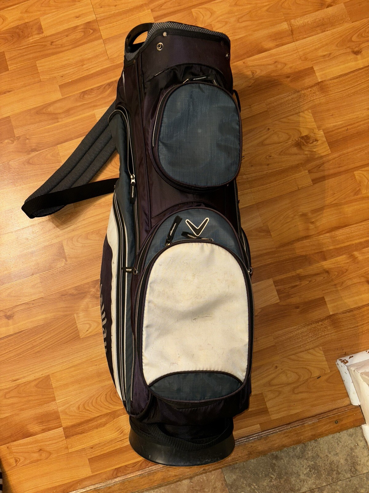 Callaway Atlas 14 Way Golf Cart Bag Black Gray White eBay