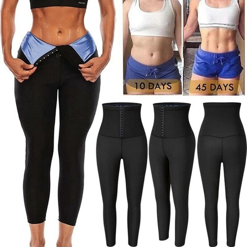 Pantalones De Tiro Alto Para Mujer Elegantes Pantalón Cintura Alta Levanta  Cola | eBay