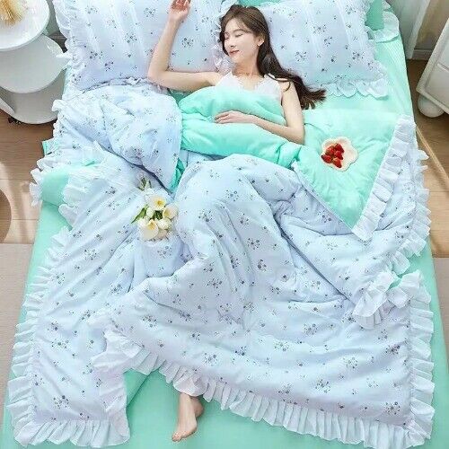 Summer Quilted Blanket Thin Comforter Bedspread Double Bed Air Condition Quilt - Picture 20 of 33