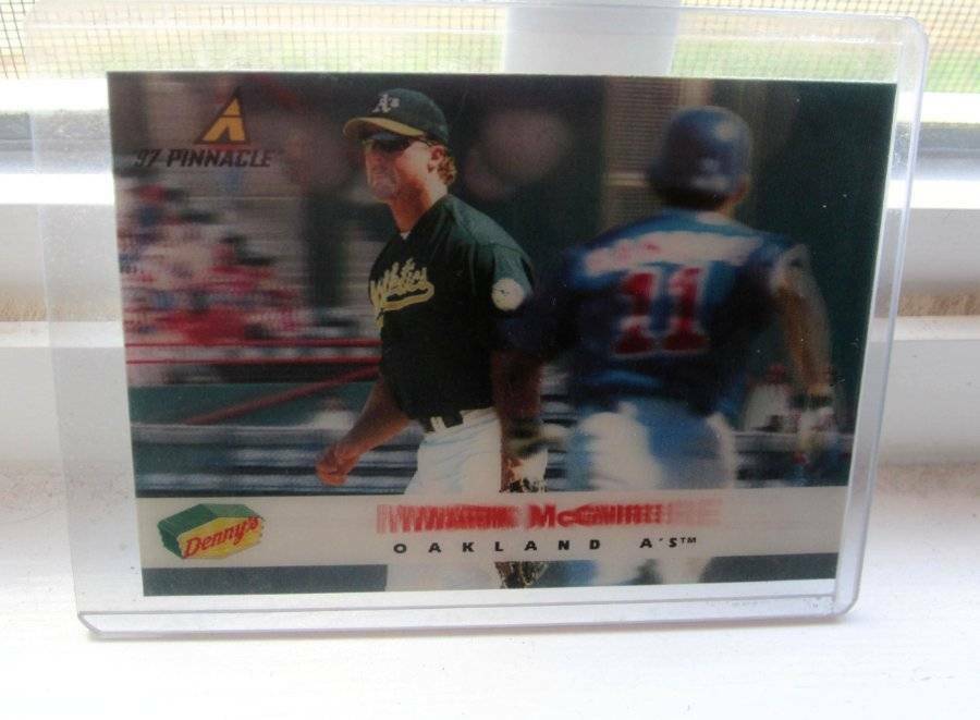 Mark McGwire 1997 Denny's 3D Holograms 10 Baseball Card Rare eBay