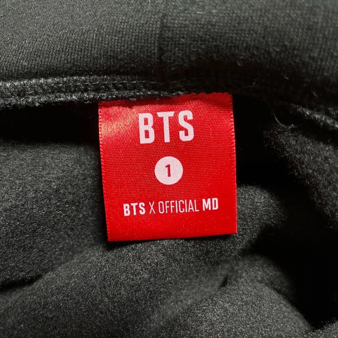 BTS Love Yourself Tour Live official hoodie Parker M Size Black