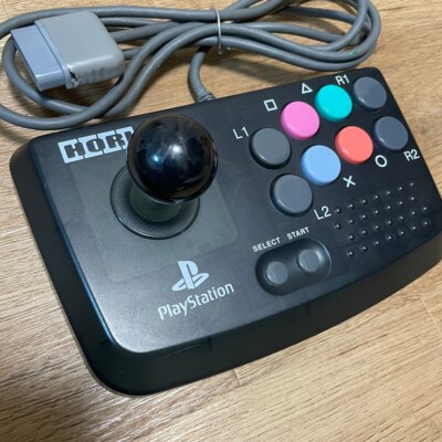PS1 HORI COMPACT JOY STICK Fighting Controller HPS-128 PS1