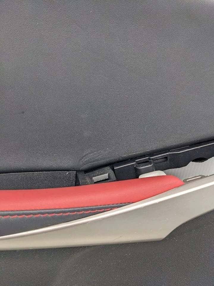 Lexus IS250 IS350 F 2014 2015 2016 2017 sedán deportivo moldura puerta trasera izquierda 144664 Foto 4 de 4