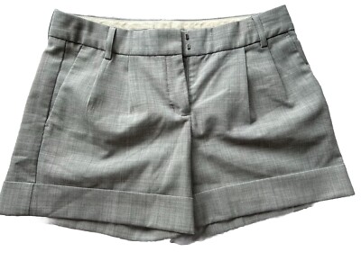 Women s Express Design Studio Gray Cuffed  Shorts. Sz4 #42395