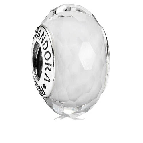 PANDORA Glass White Fashion Jewelry