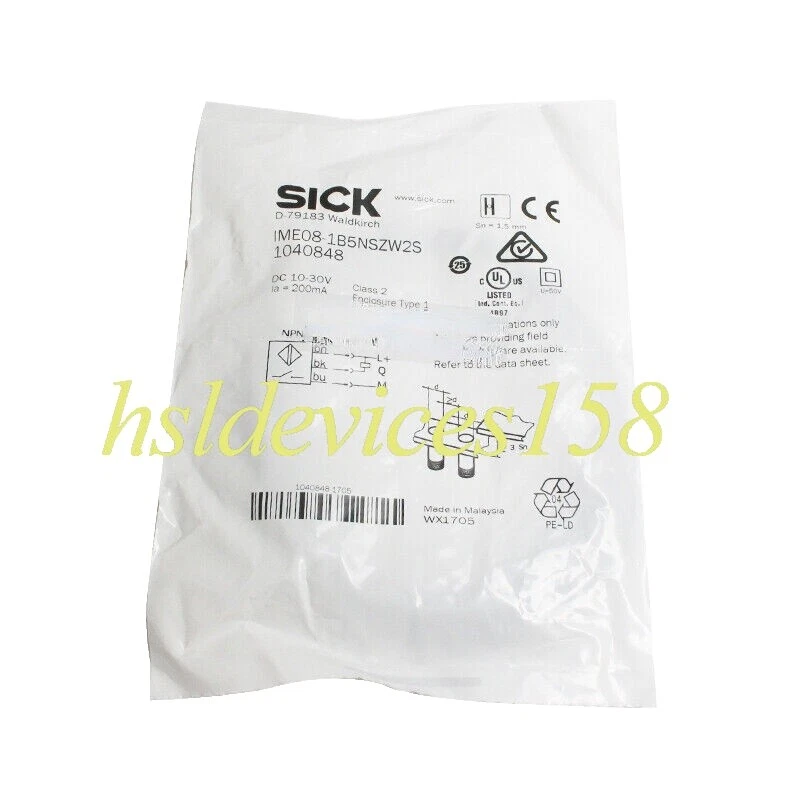 Sensores de proximidad blindado SICK DC