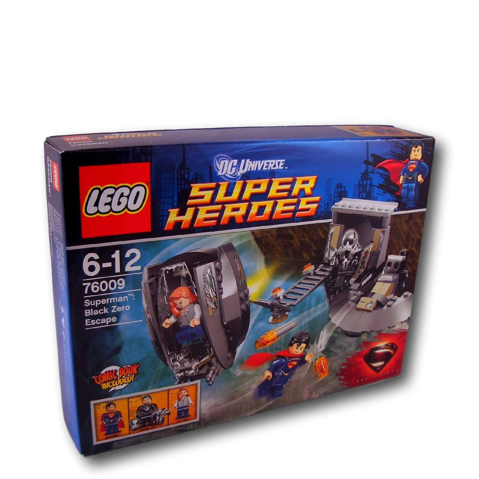 DC Universe Lego 76009 Superman Black Zero Escape New Sealed