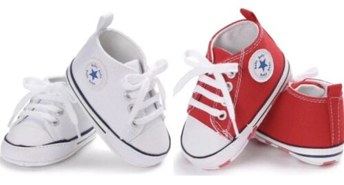 2PAIR DEAL - Baby Boy Girl Shoes Infant Sneakers Casual Shoes Newborn Baby Shoes - Afbeelding 1 van 4