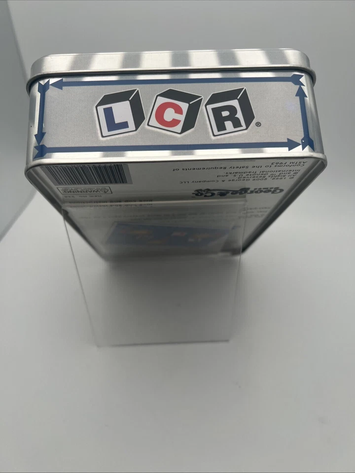 Left Center Right Dice Game In 25th Anniversary Collector's Tin George & Co. - Image 3 of 4