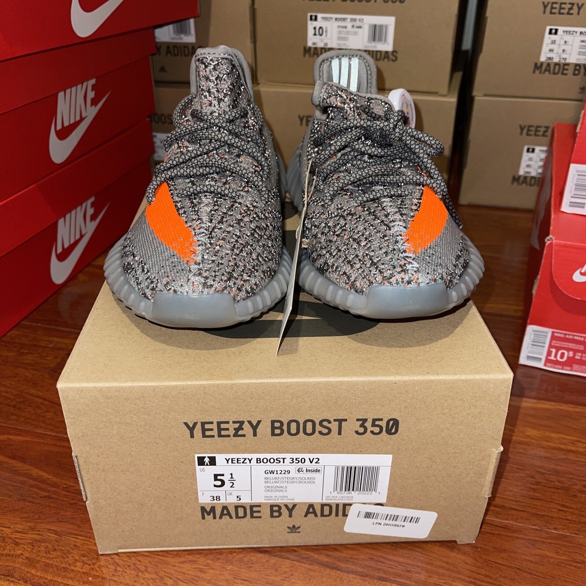 Adidas Yeezy Boost 350 V2 Beluga Reflective size 5.5 Brand New 