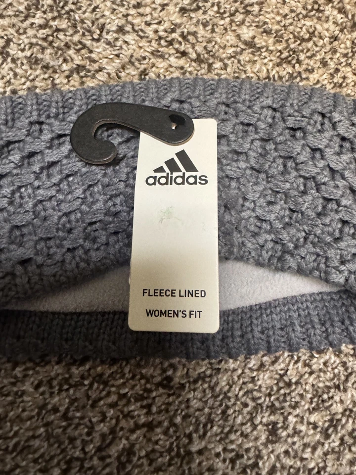 adidas Fleece Head Band Ear Warmer Unisex  NWT. protect the Ears From The Cold - Image 2 of 3