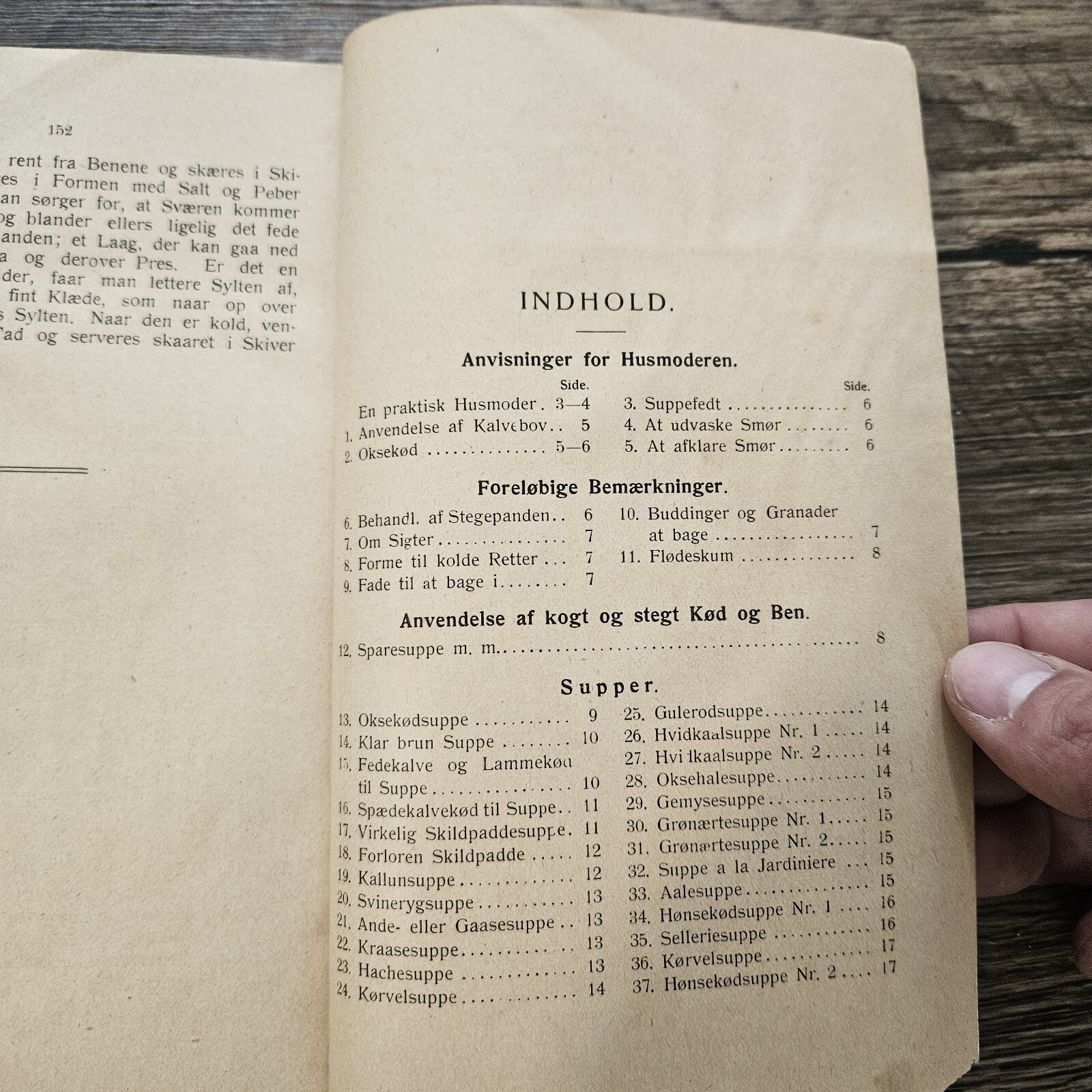 Koge Bog Danish Cookbook 1906 Softcover